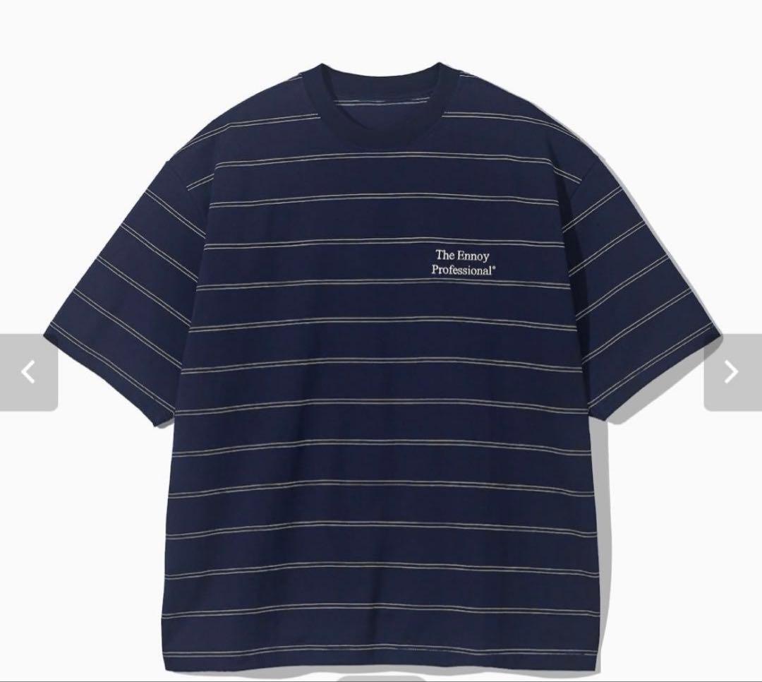 トップス ennoy PANEL BORDER S/S T-SHIRT (NAVY) L