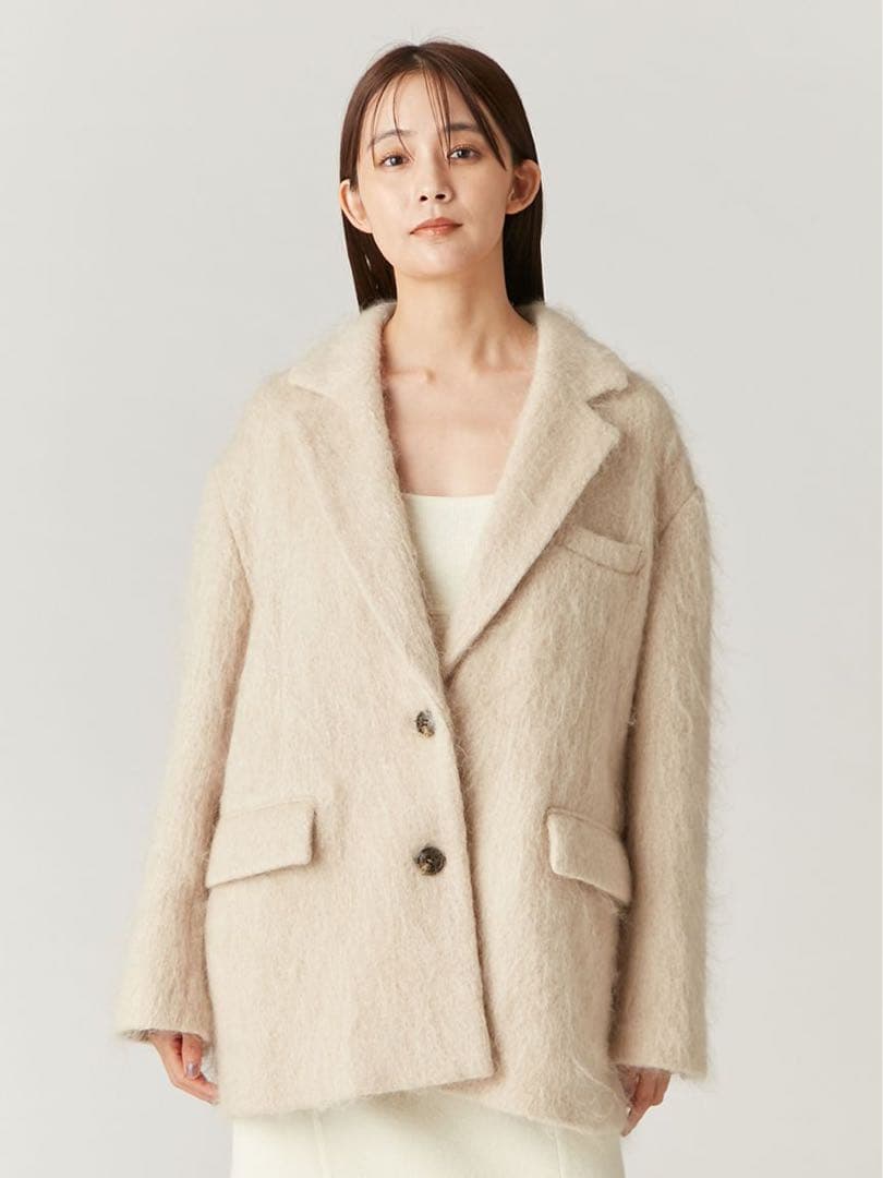 FRAY I.D テーラードオーバージャケットコート