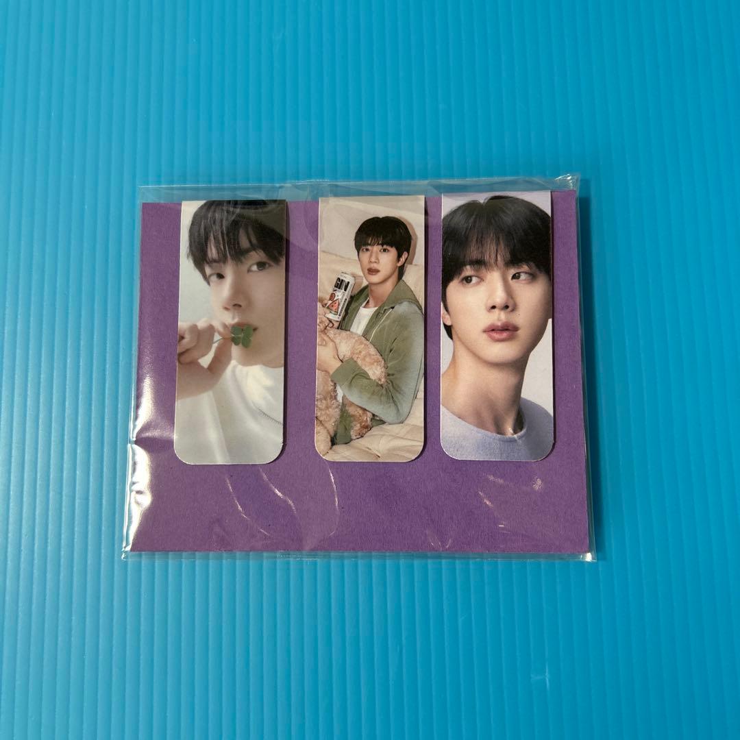 BTS JIN ロングステッカー・フォトカード・ましかくフォト・ステッカー