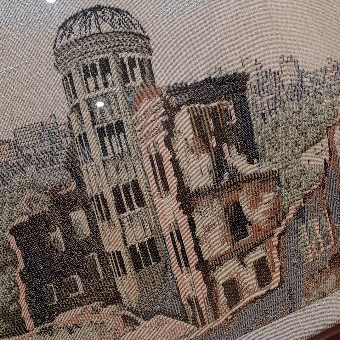 高級額縁 原爆ドーム 平和公園 刺繍