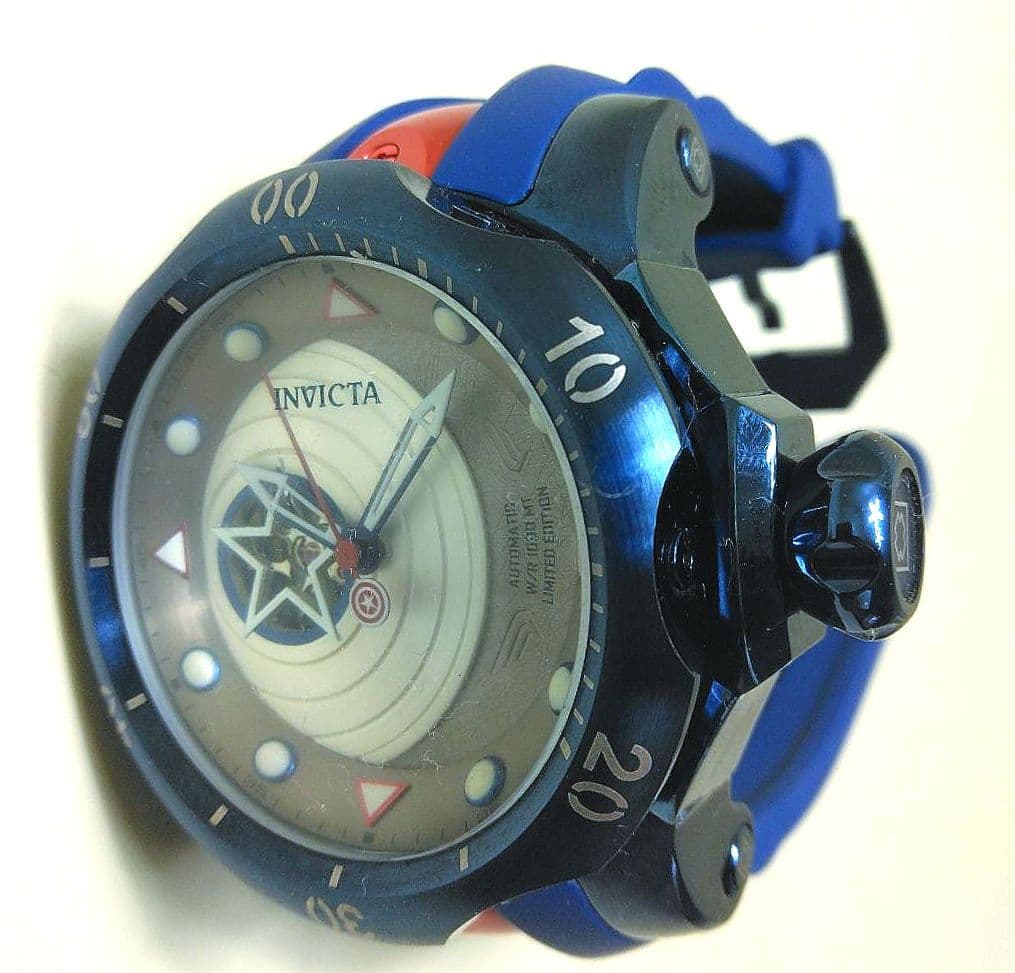 ち-ぶ-さん INVICTA キャプテンアメリカモデル