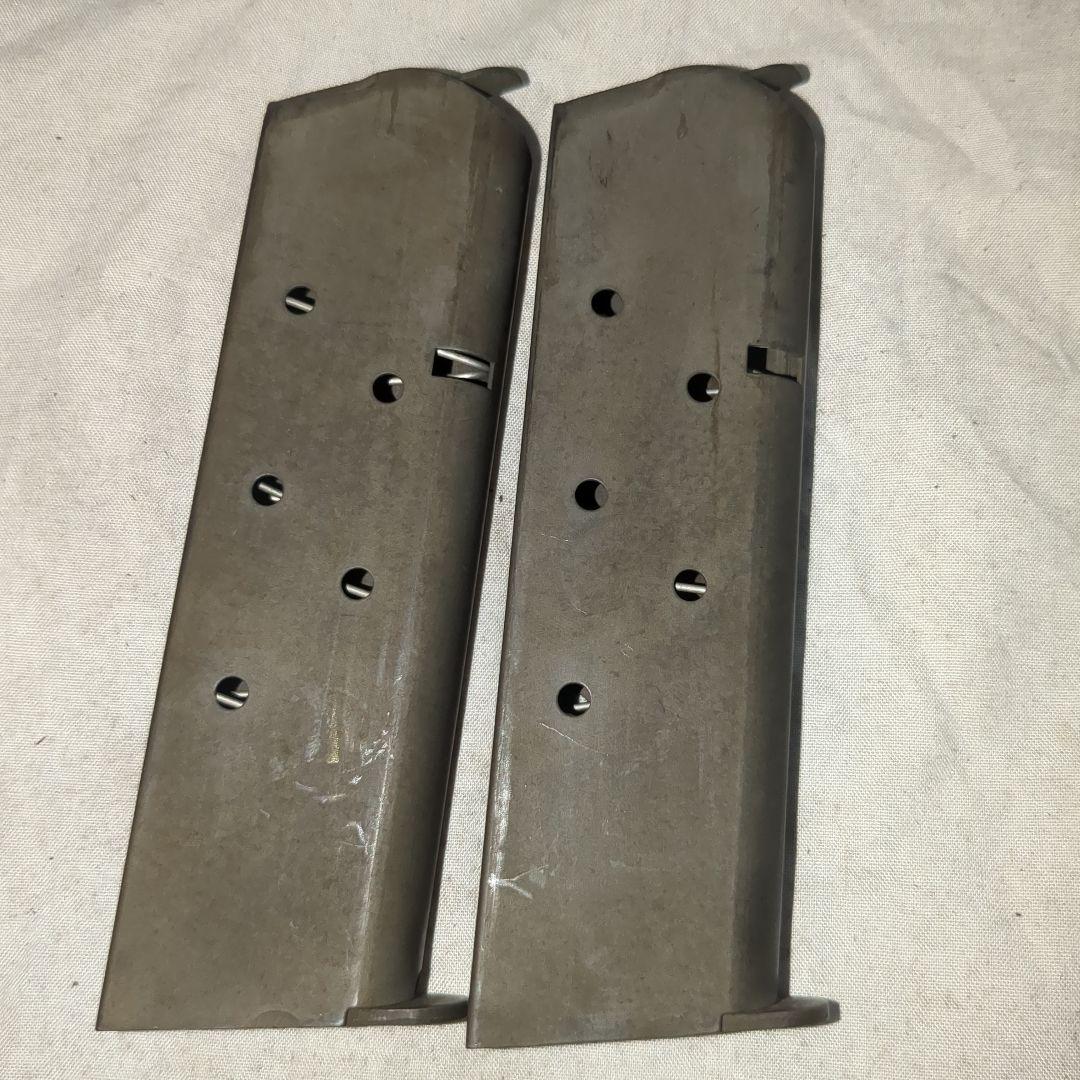コルトm1911a1 米軍使用刻印あり　サープラス実物マガジン　2個セット