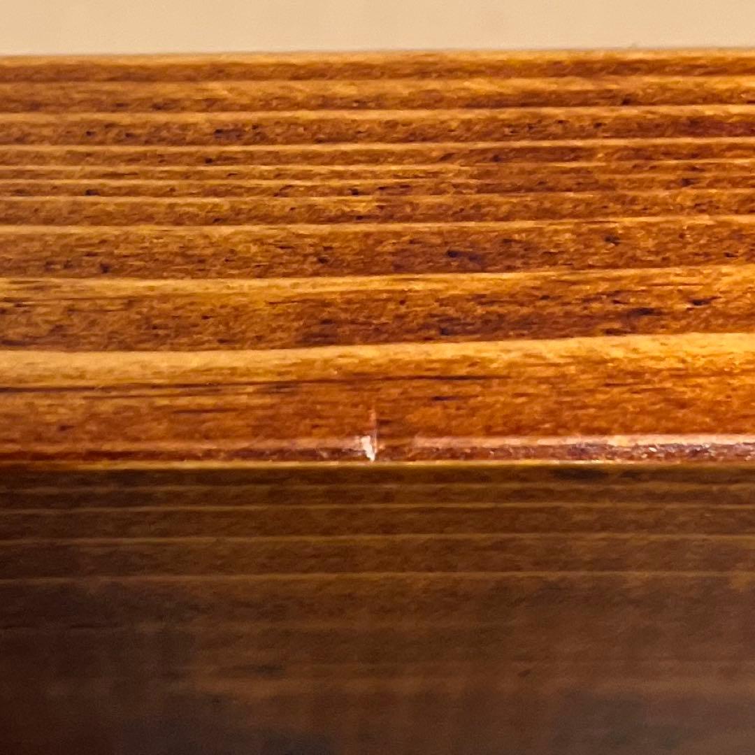 大炉炉縁 北山杉 踊桐 玄々斎好写 / 角出俊平 茶道具 紙箱