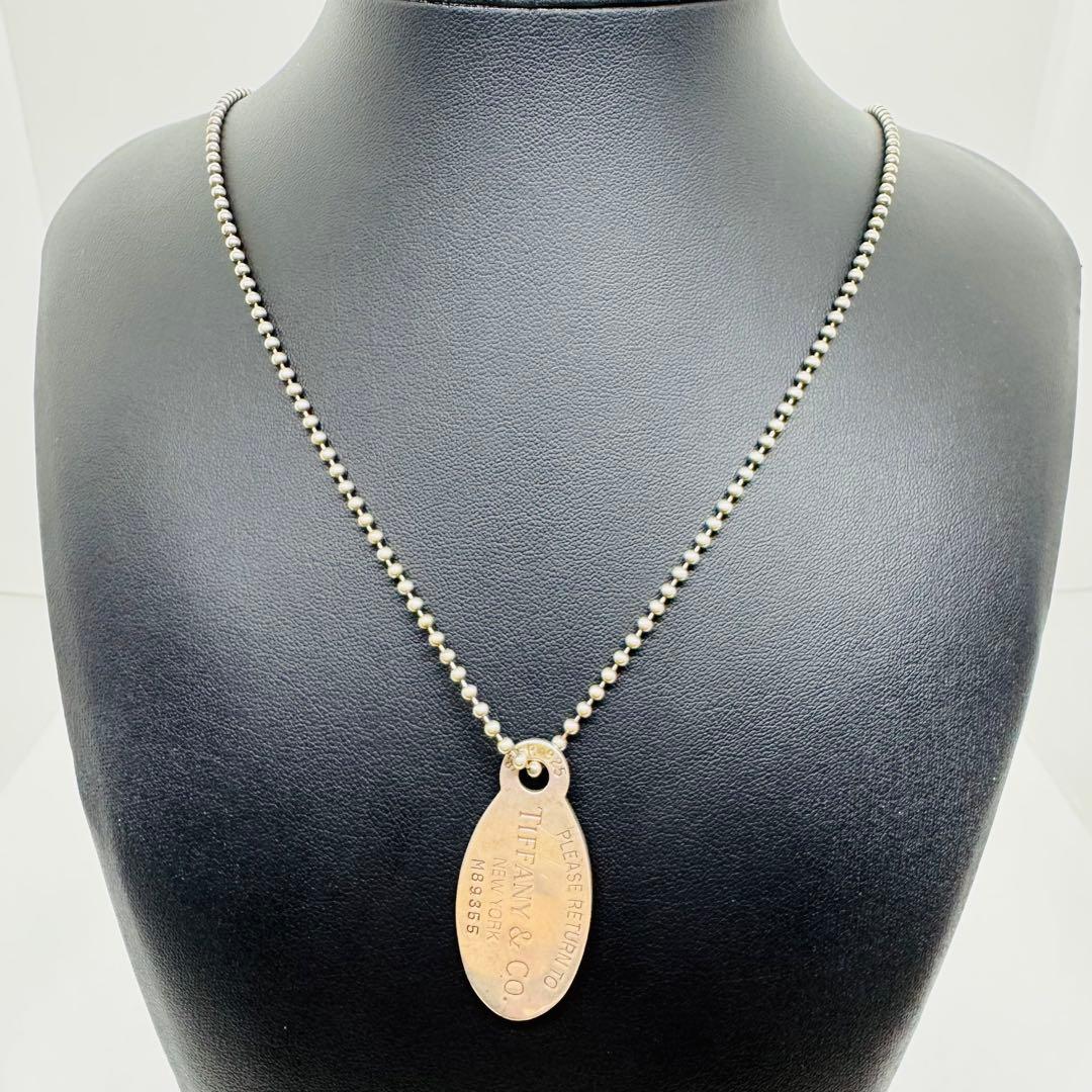 ✨Tiffany& Co.✨ティファニー✨シルバー✨オーバルタグ✨リターントゥ✨