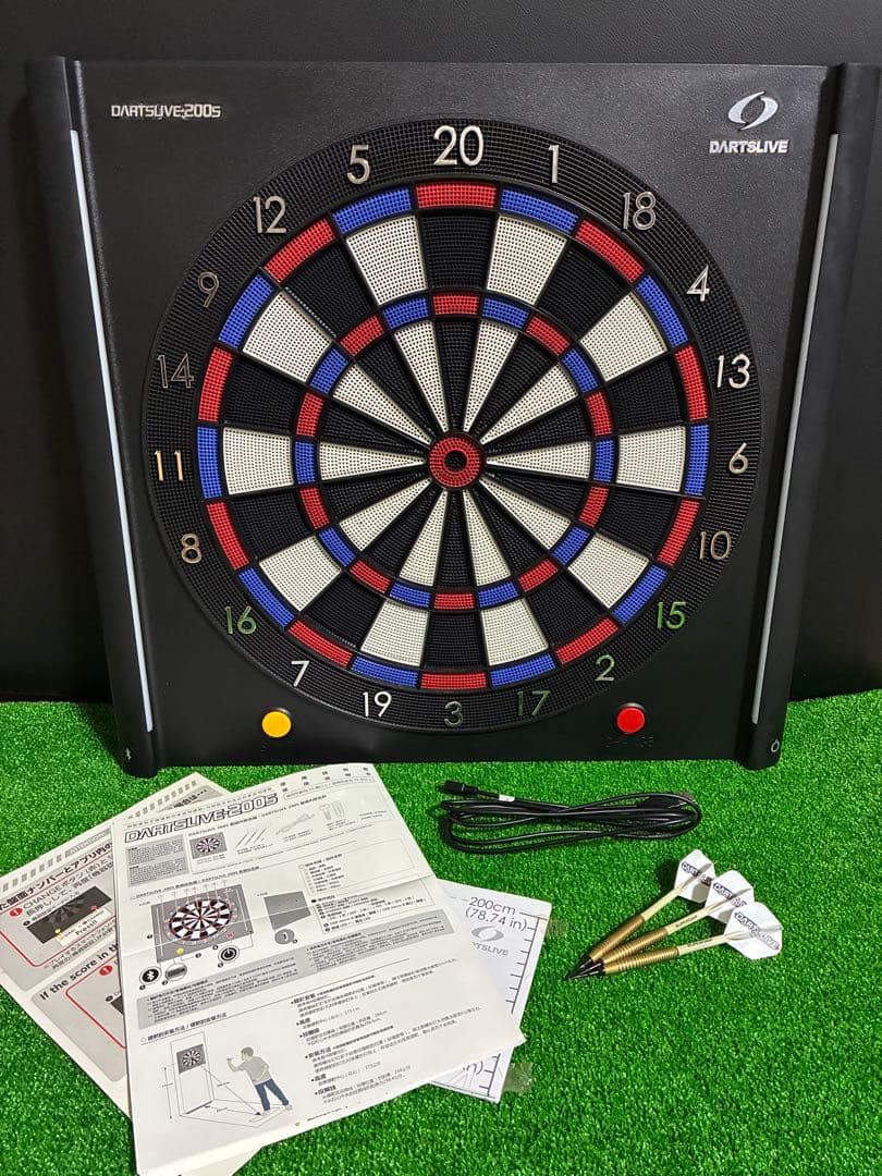 【動作良好】DARTSLIVE 200S 電子ダーツボード 元箱入り