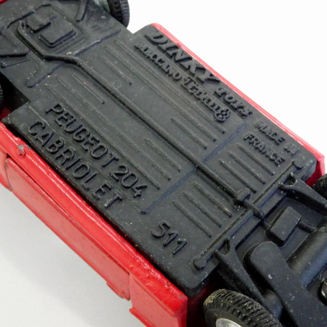 プジョー 204 カブリオレ - フランス ディンキートイズ #511