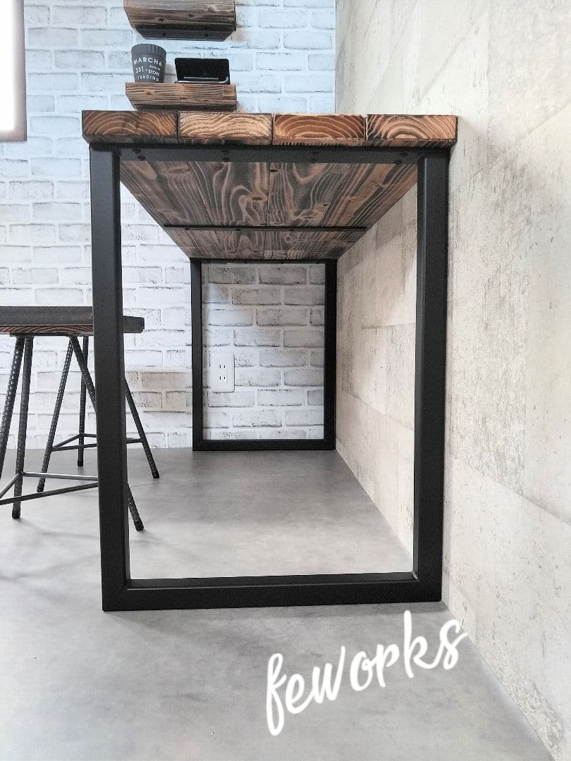 ふくまこ様オーダー品　奥行き525、長さ1150、天板高さ750