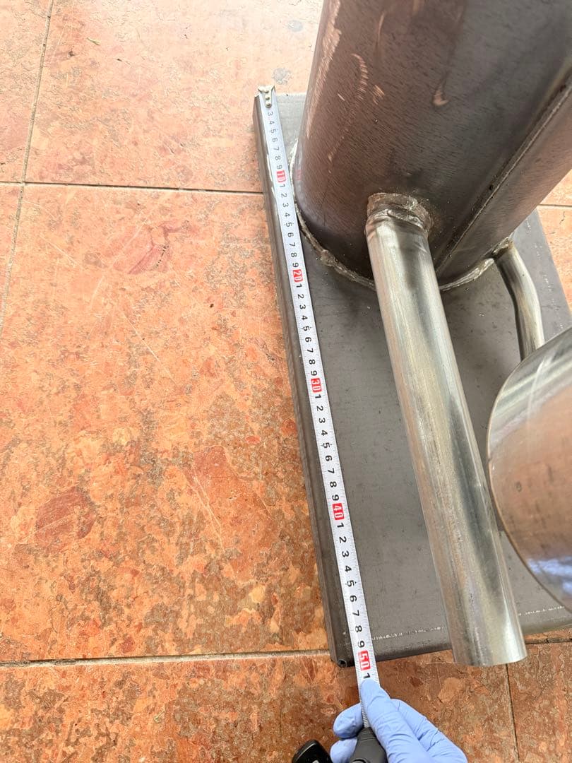 廃油ストーブ　耐熱塗装無し