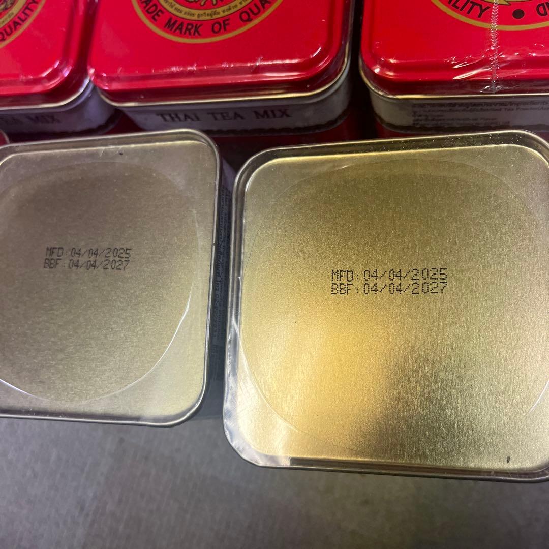 新品未開封 タイティー ×6缶 THAI TEA MIX ChaTraMue