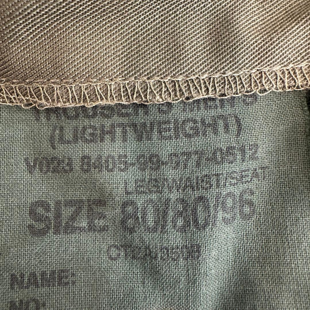 ベイカー パンツ ライトウェイト ファティーグ パンツ イギリス軍 カーゴ 実物