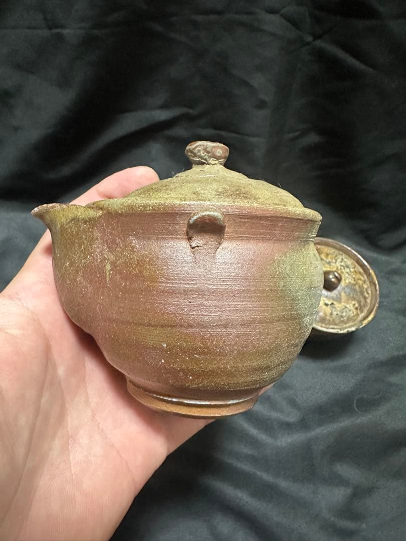 備前焼宝瓶 3点