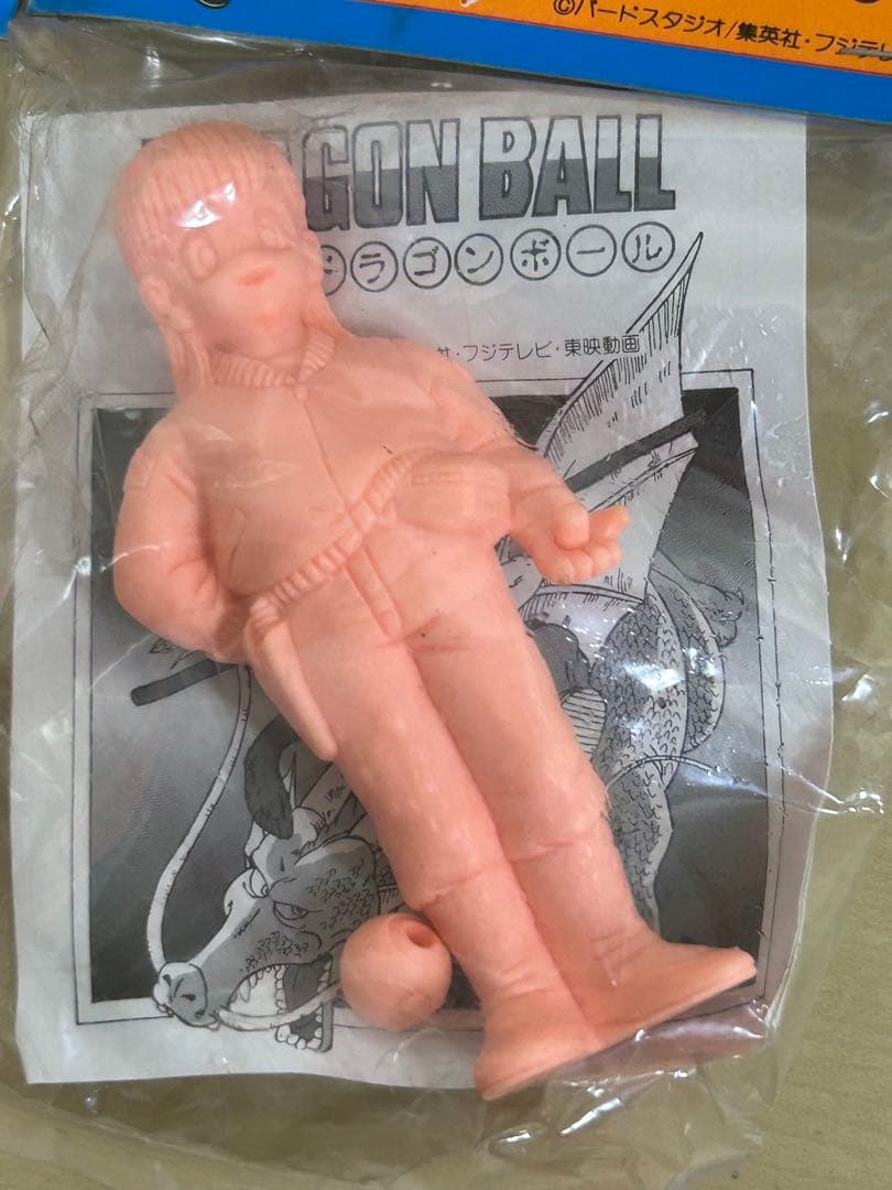 ま*ぃ様 レトロ　ドラゴンボール　ポーズ人形　初期　消しゴム　デカケシ　4種　未