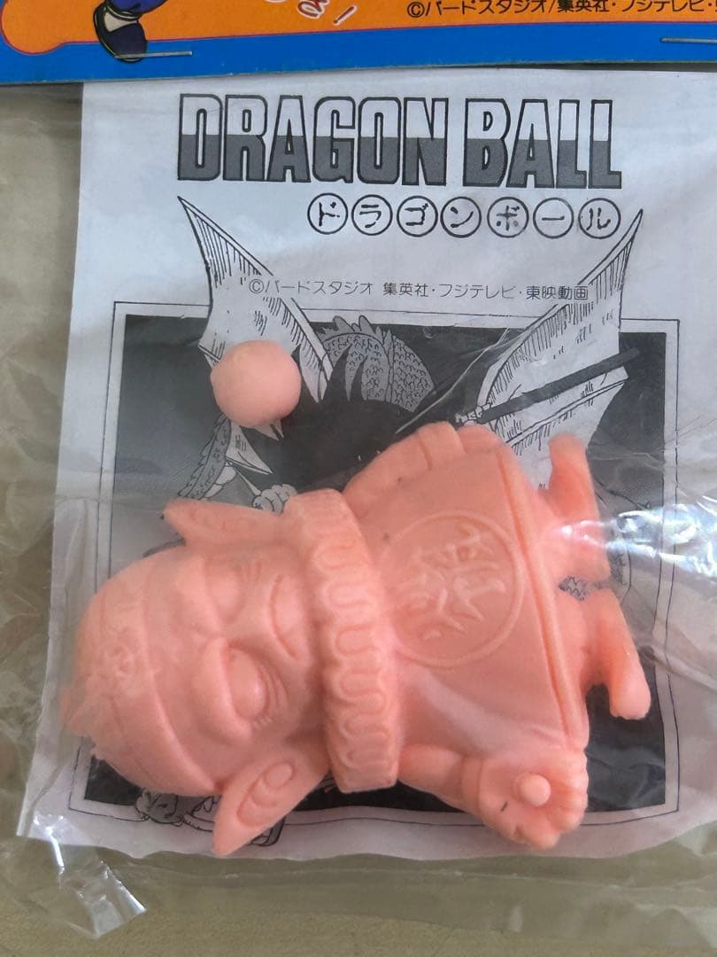 ま*ぃ様 レトロ　ドラゴンボール　ポーズ人形　初期　消しゴム　デカケシ　4種　未