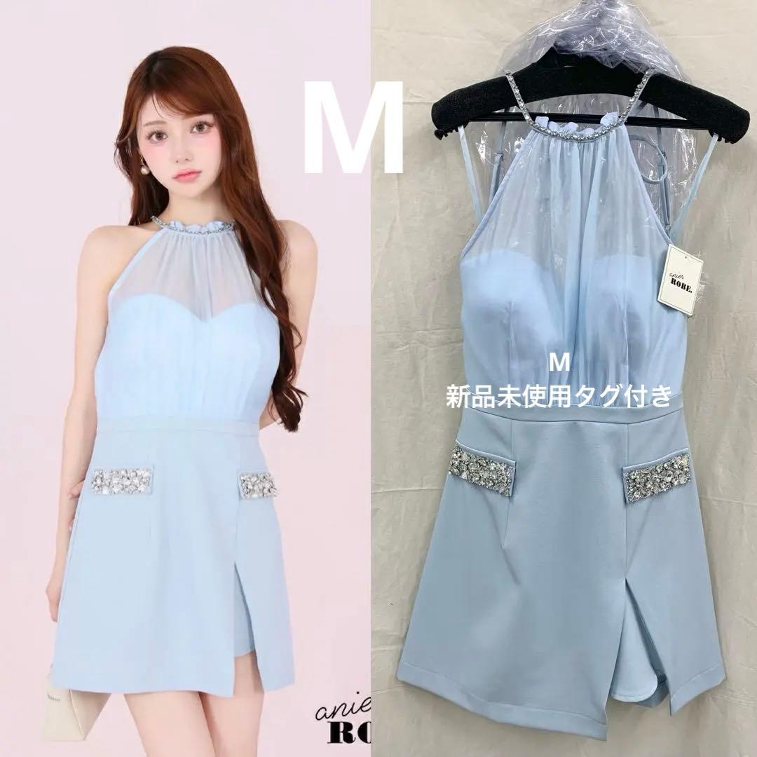 Mブルー　4051 ディア　アニエルローブドフルールブリエ　キャバドレス