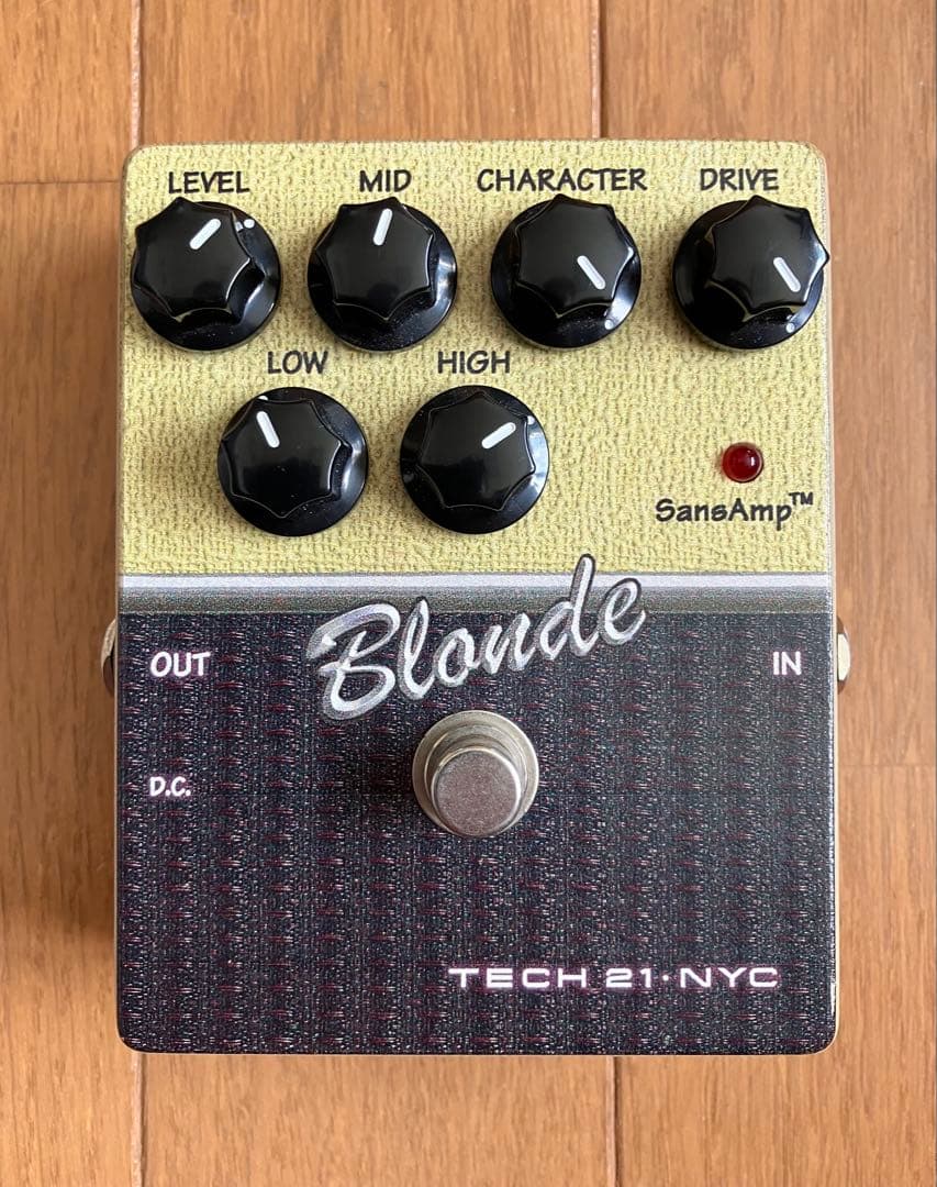 TECH21 Sansamp Blonde V1フェンダー系エフェクター