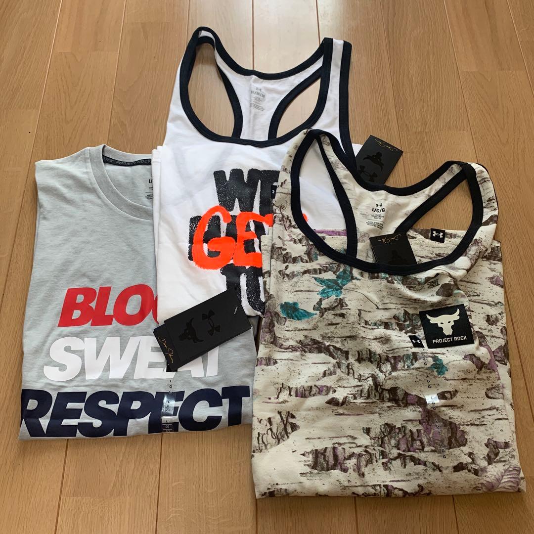 PROJECT ROCK 新品タンクトップ3点セット