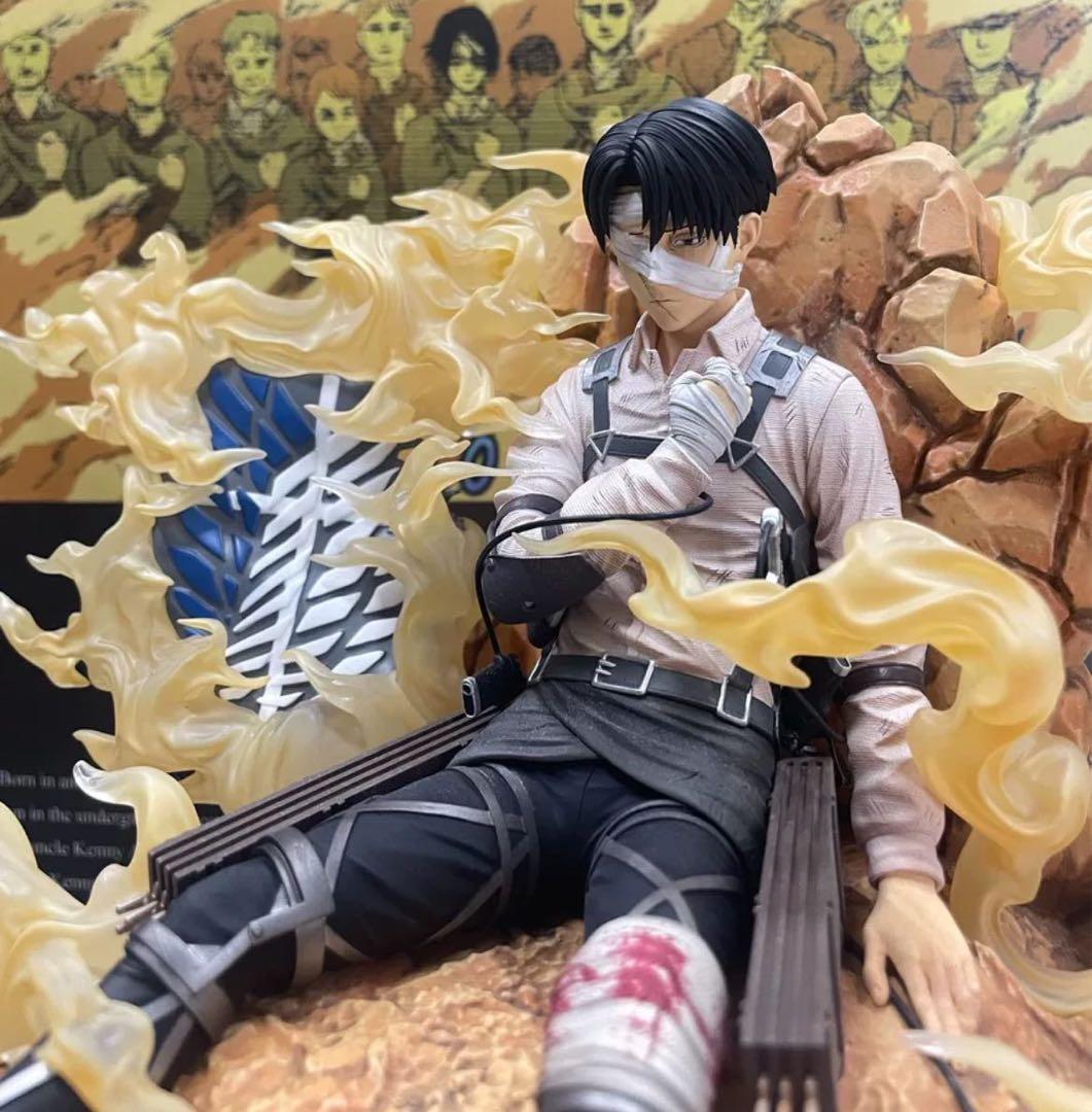 進撃の巨人 リヴァイ・アッカーマン ガレージキット ガレキ スタチュー②