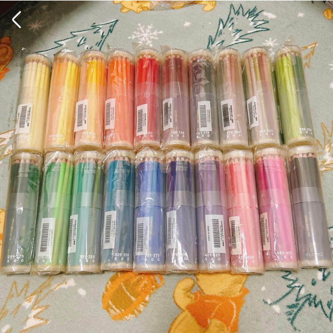 500色の色鉛筆