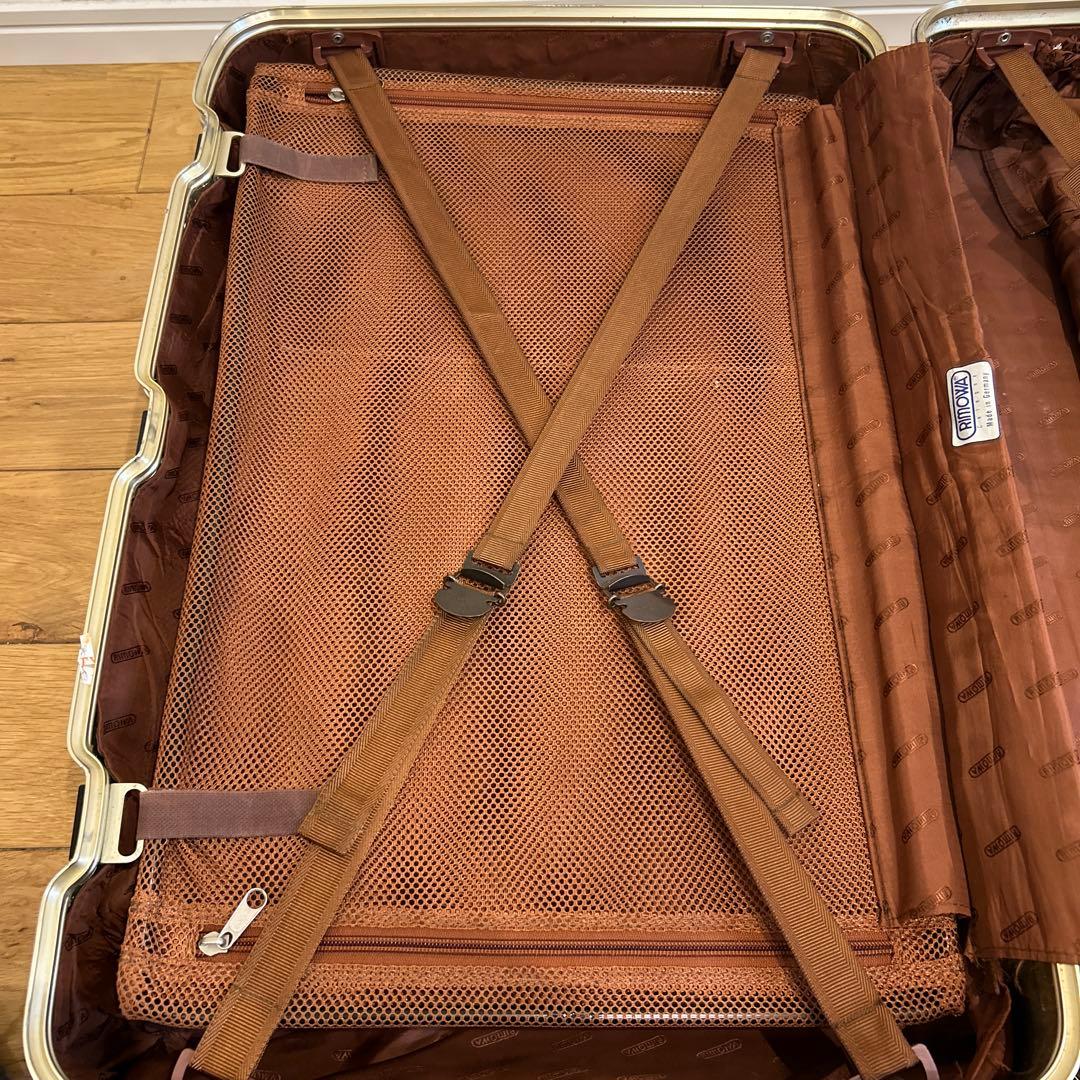 【RIMOWA】 リモア　トパーズ　チタニウム　ゴールドスーツケース　63L
