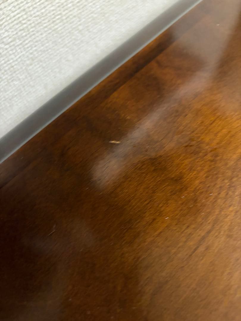 猫脚　キツツキ飛騨産業　ダイニングテーブル　天然木カバ単板