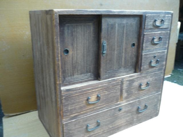 桐タンス（小）　時代箪笥　収納箪笥　引き出し　大正～昭和初期