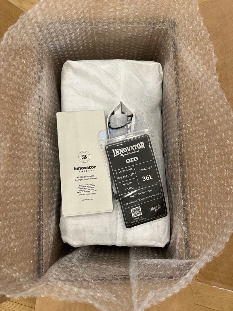 【新品・未使用品】innovator アルミスーツケース 限定色 36L