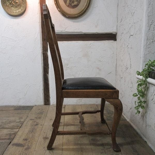 イギリス アンティーク 家具 ダイニングチェア 椅子 イス 英国 4233d