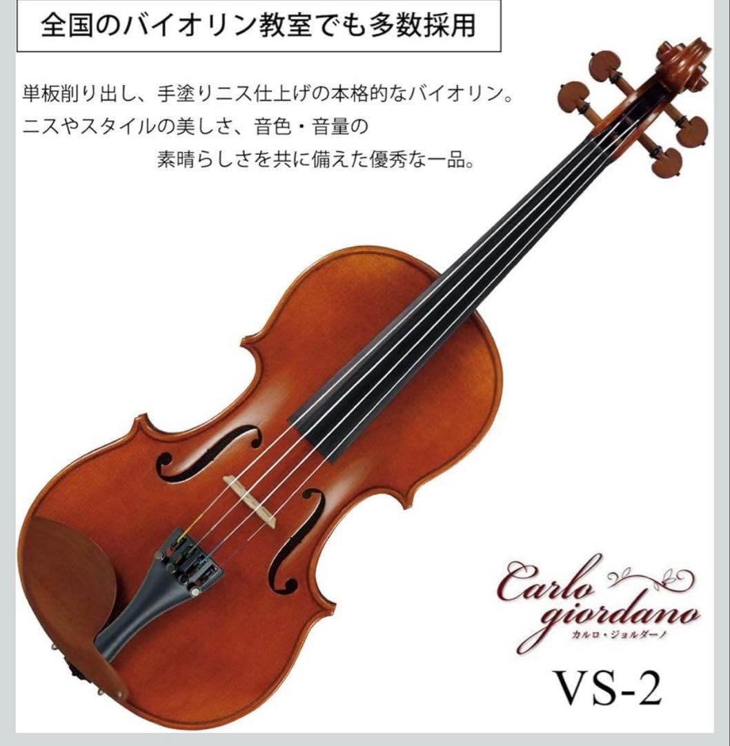 【希少】ヴァイオリン CARLO GIORDANO VS-2 1/8 バイオリン