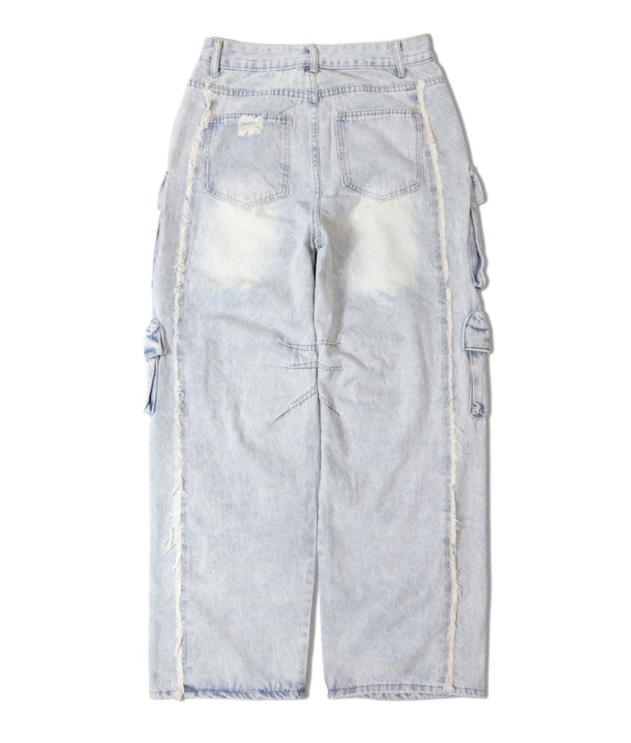 GA DAMAGE-BUGGY CARGO ダメージバギーカーゴデニムパンツ