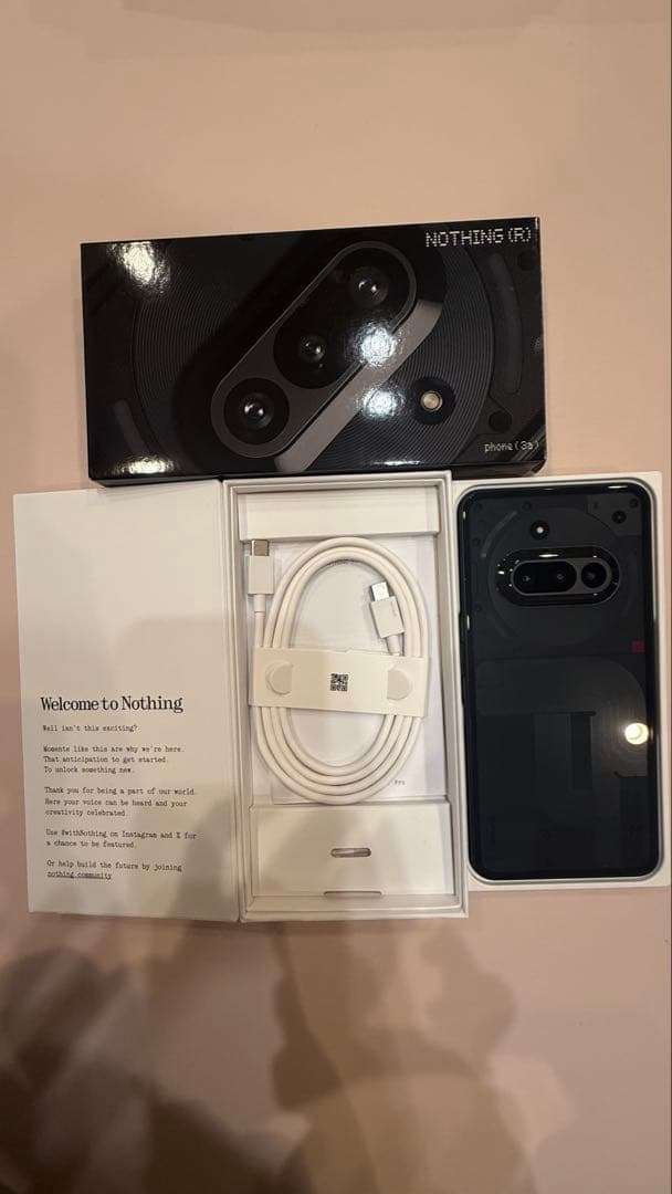 Nothing Phone (3a) ブラック