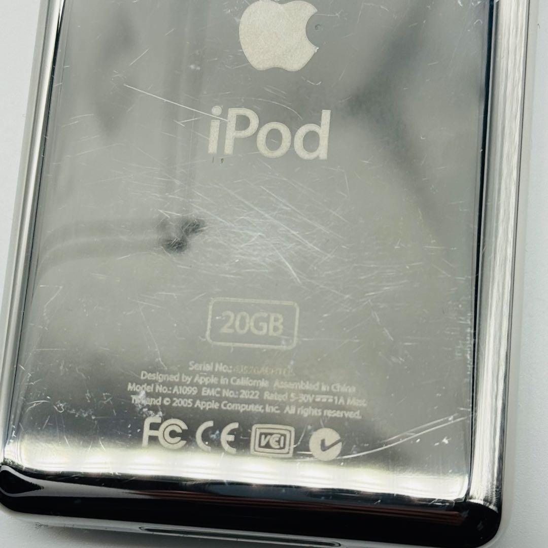 【動作良好】Apple iPod クラッシック　MA079J 20GB 第4世代