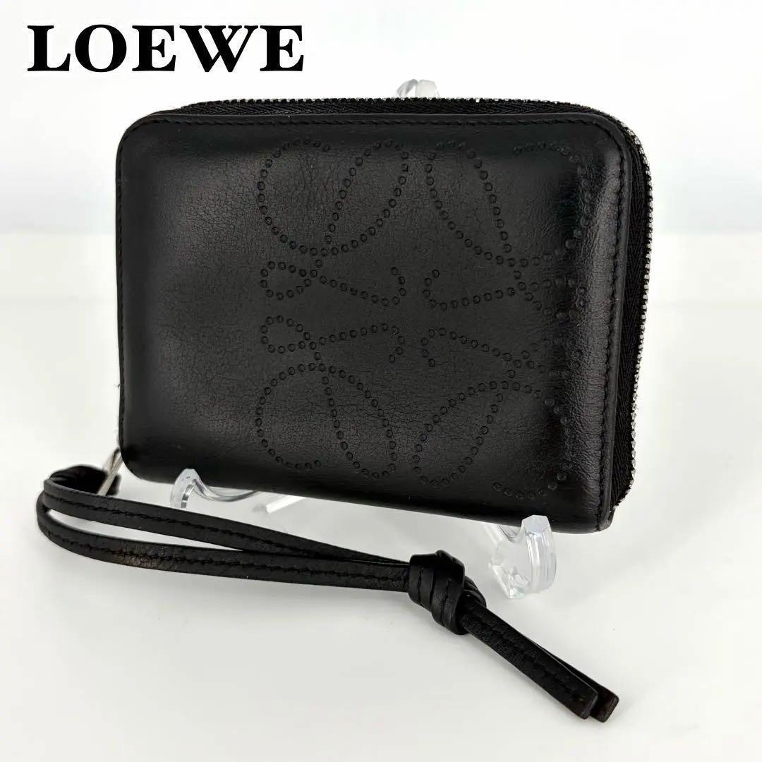 【超絶美品】LOEWE アナグラム シュージップ ケース 財布 785