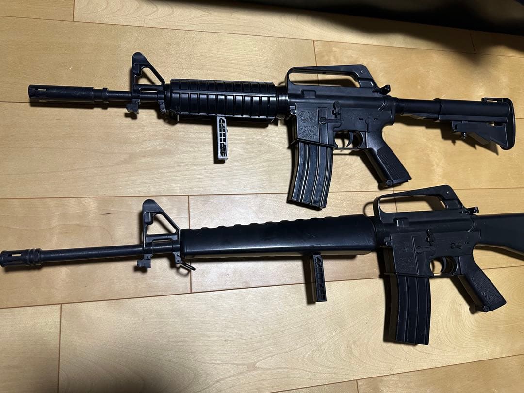 東京マルイ エアガン COLT XM177E2 、 M16A1