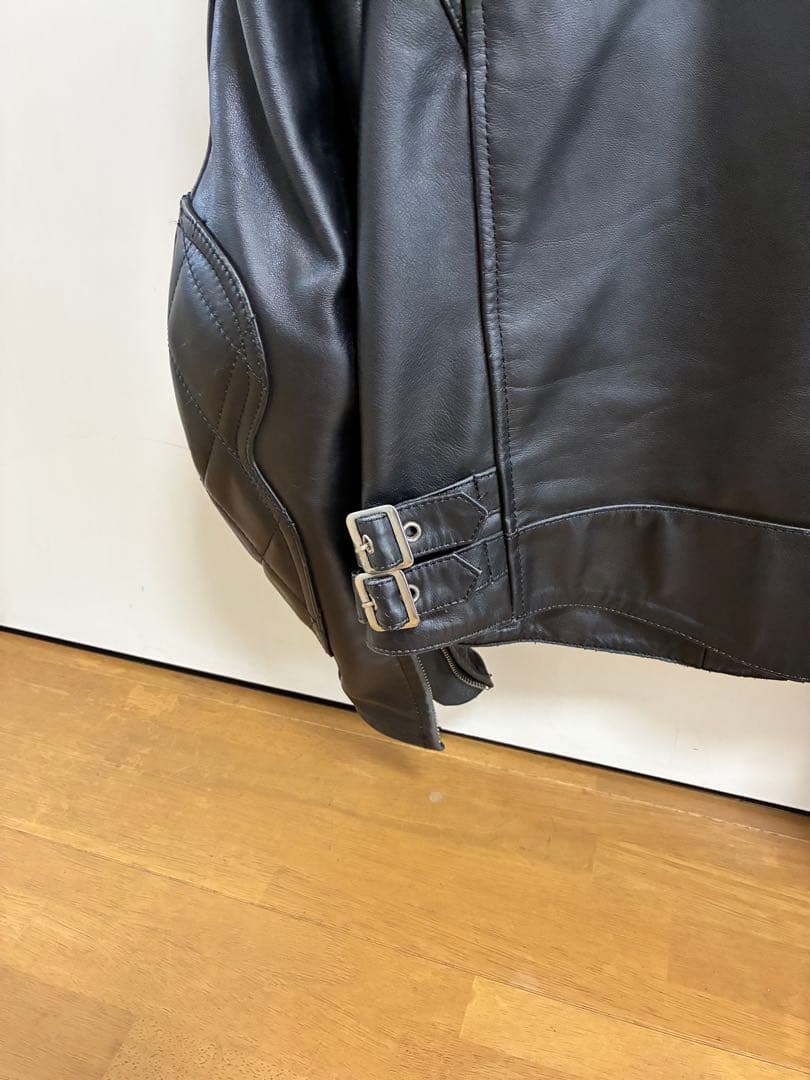 シンプソン　ライダースレザージャケット 革ジャン