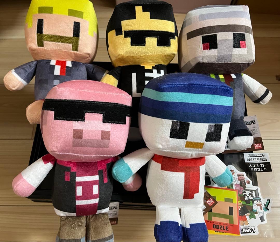 ドズル社　マイクラスキン　ぬいぐるみ ステッカー まとめ売り