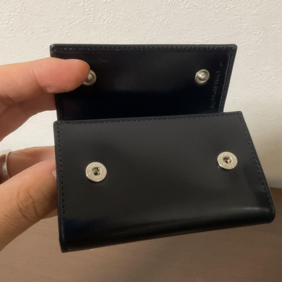 ⭐︎開店セール⭐︎ 新品未使用 美品 プラダ レザー ロゴエンボス キーケース