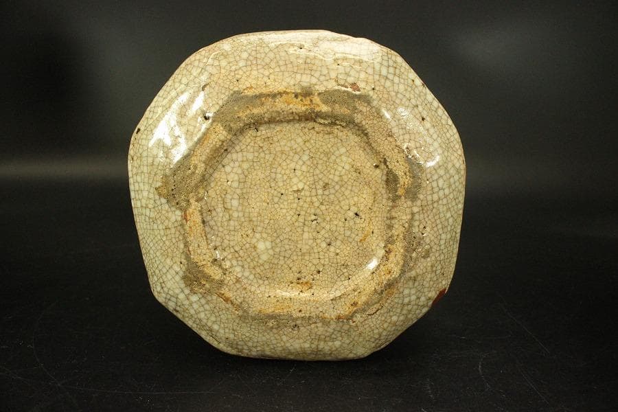 茶道具 絵志野 水指 時代物(ZE574)