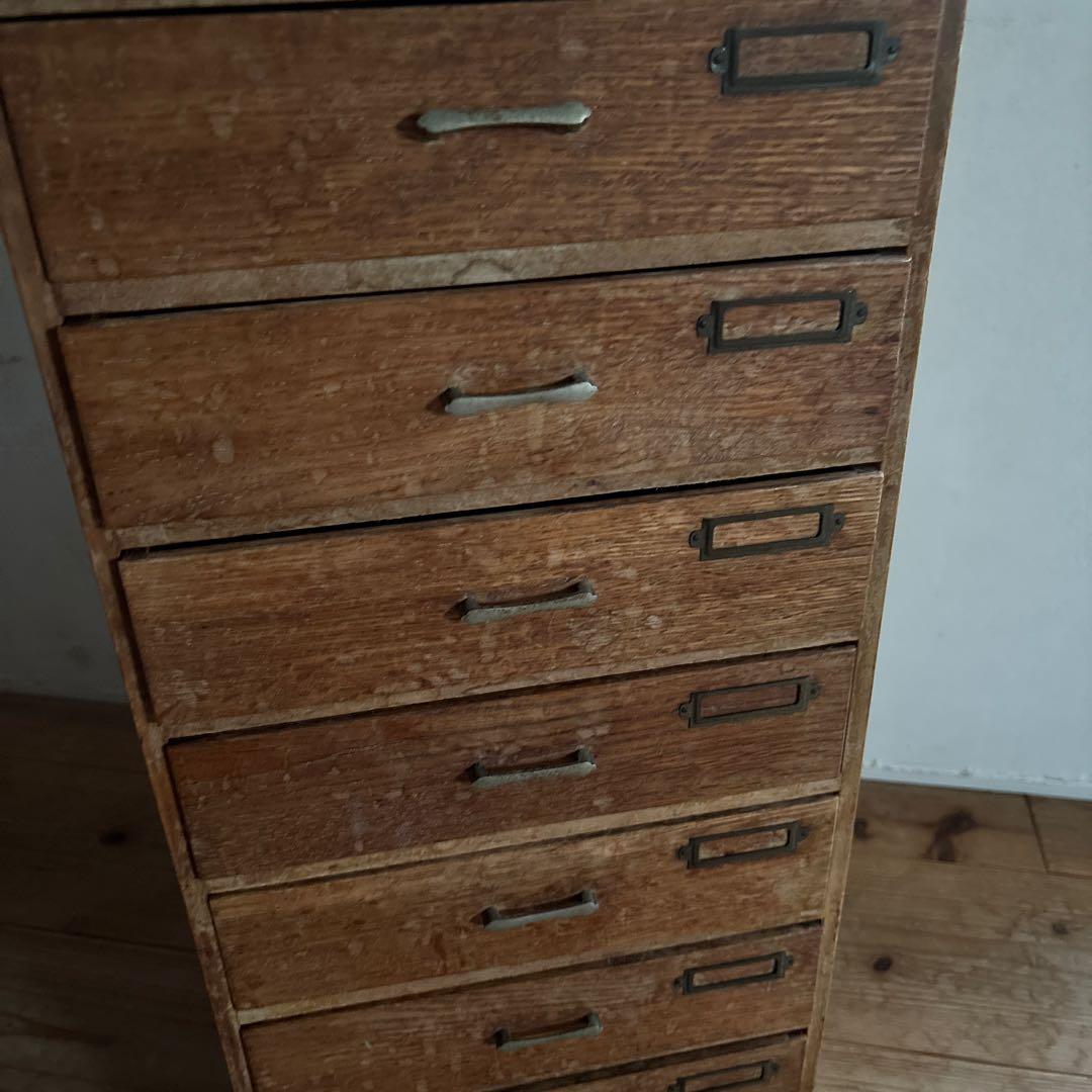 古引き出しアンティーク　古道具　古家具　古道具引き出し