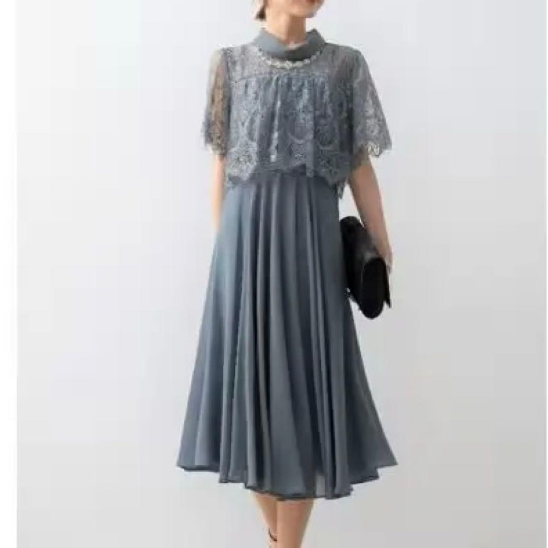 新品 Dorry Doll レース シフォン パーティ ロング ドレス LL