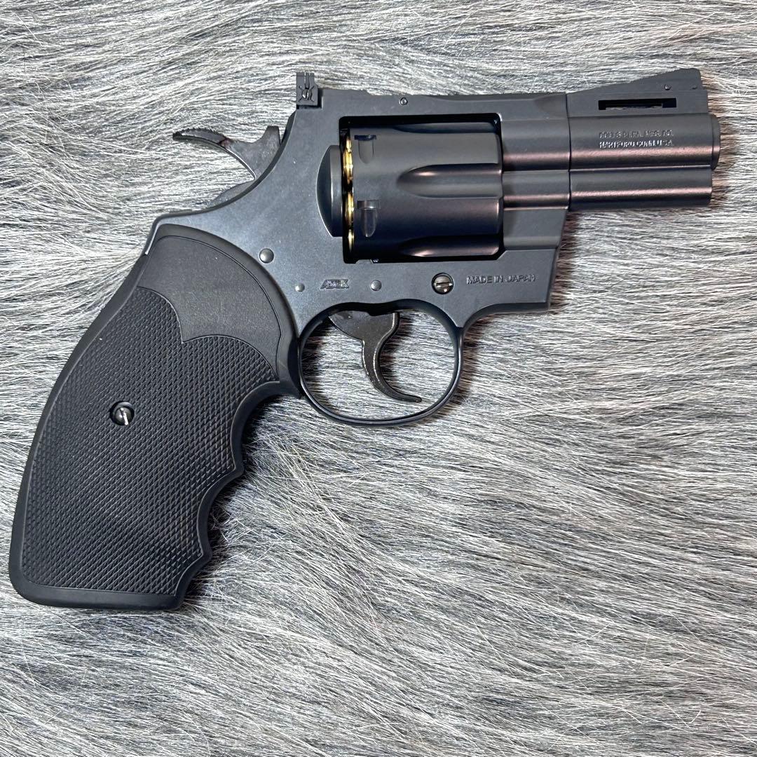 美品　東京マルイ　コルトパイソン2.5インチ　ガスリボルバー　リアルカート仕様