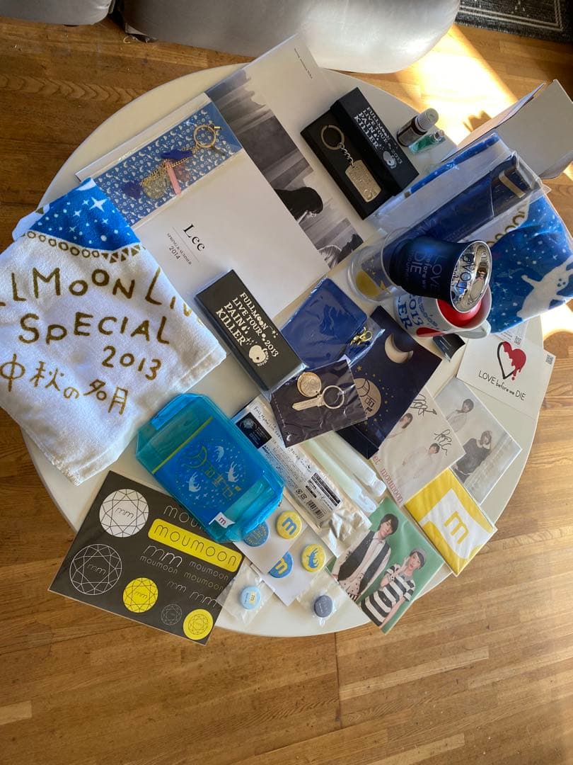 moumoon LIVE グッズ 非売品 希少品 ファンクラブ会報等 ばら売り可