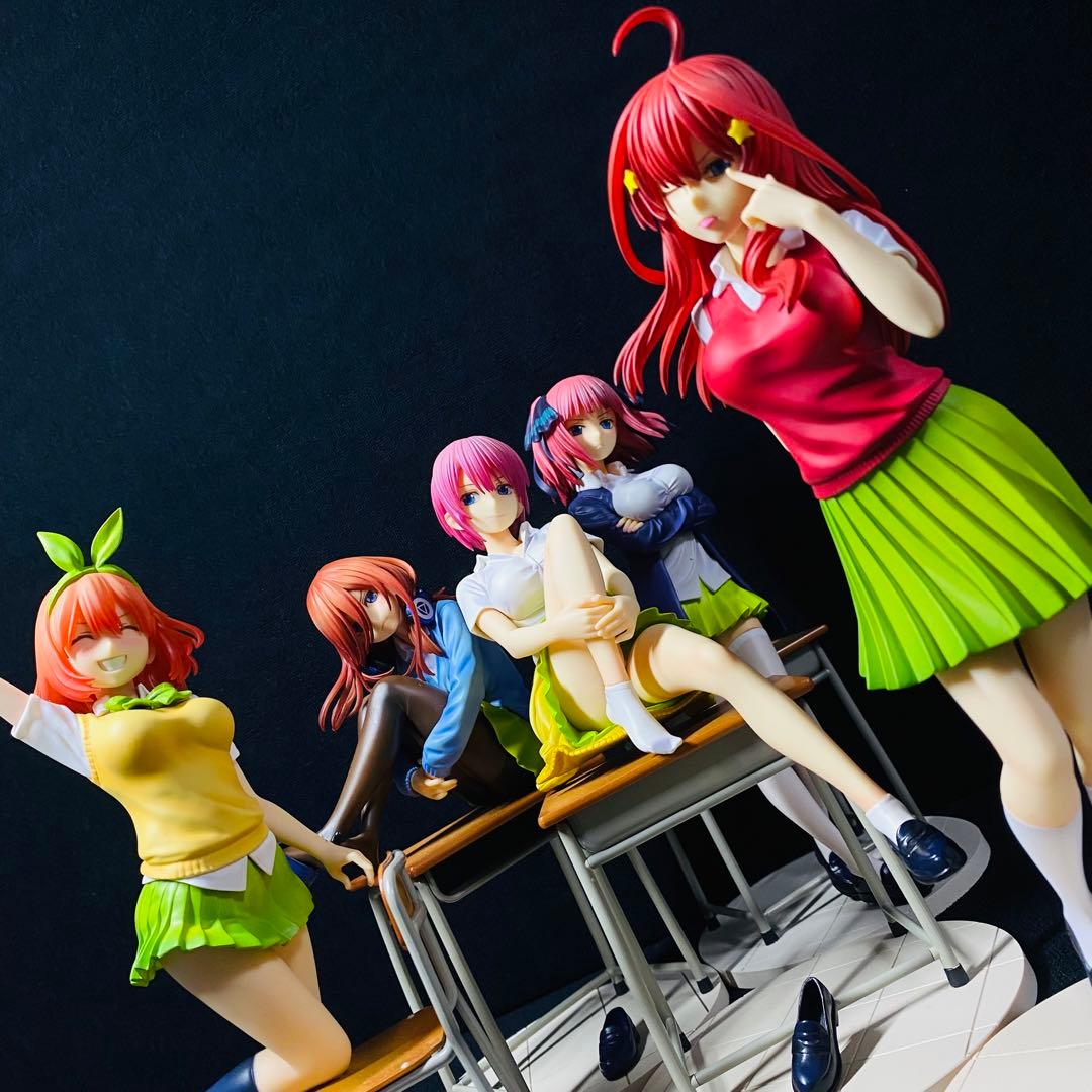 コトブキヤ 五等分の花嫁 中野一花 中野二乃 中野三玖 中野四葉 中野五月