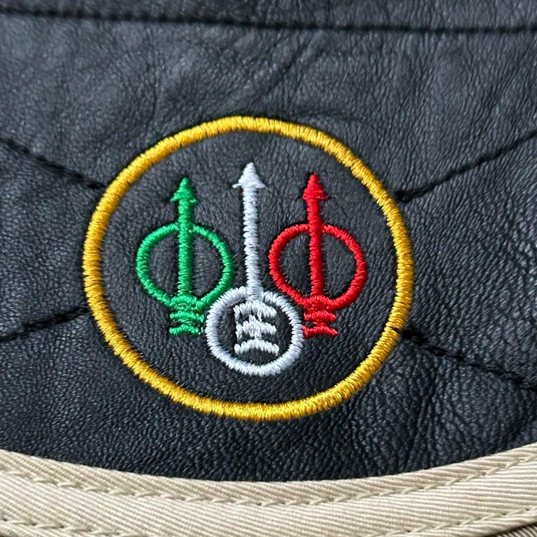 Beretta 本革 レザー XL メッシュバック ベスト ブラック ベージュ