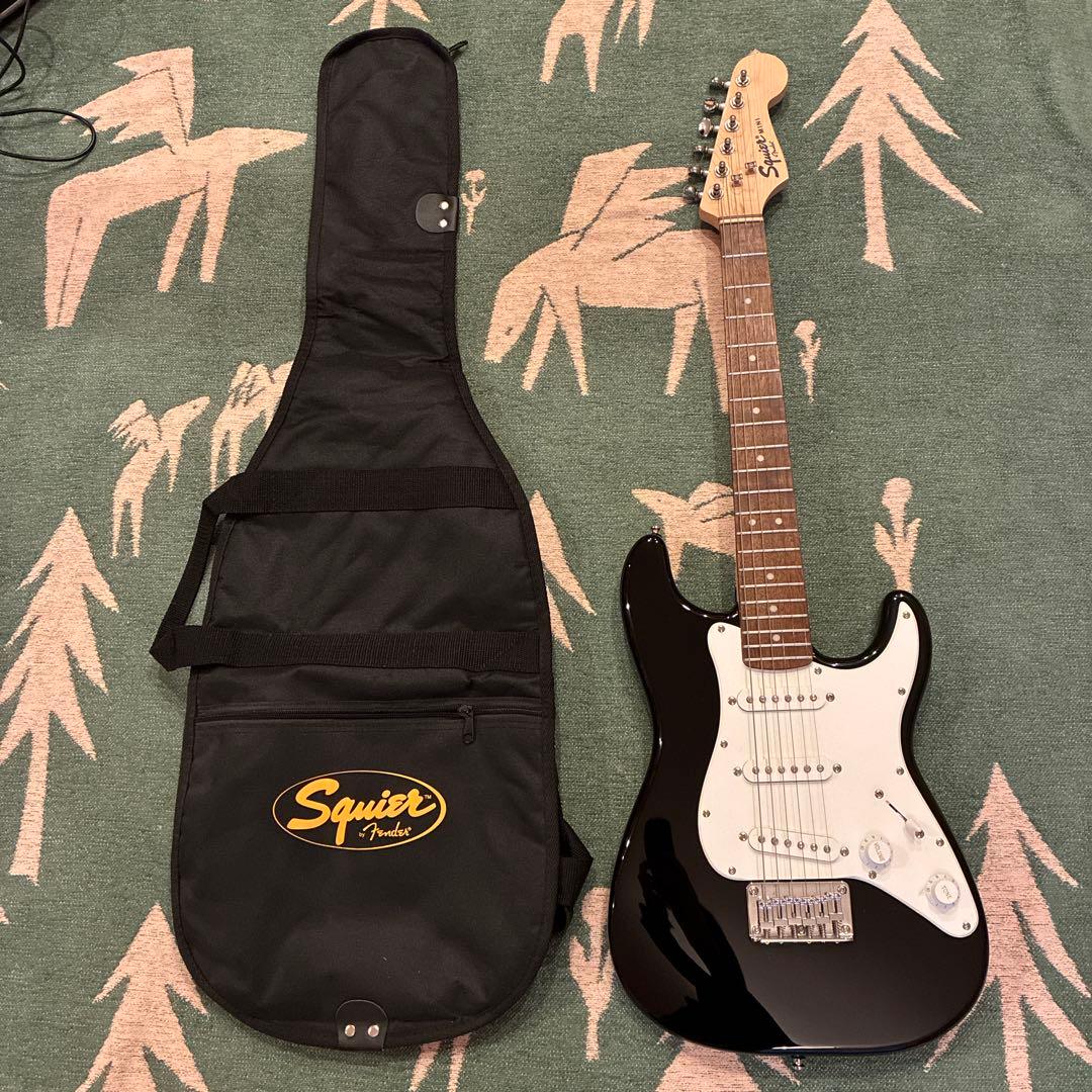 Squier Mini Stratocaster ブラック ギター