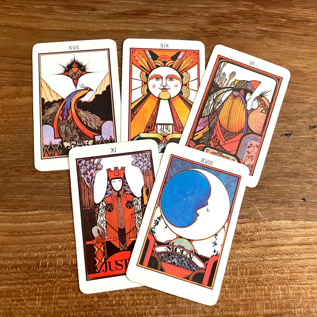 アクエリアン タロットカード【1970年代 ビンテージ 廃盤希少】