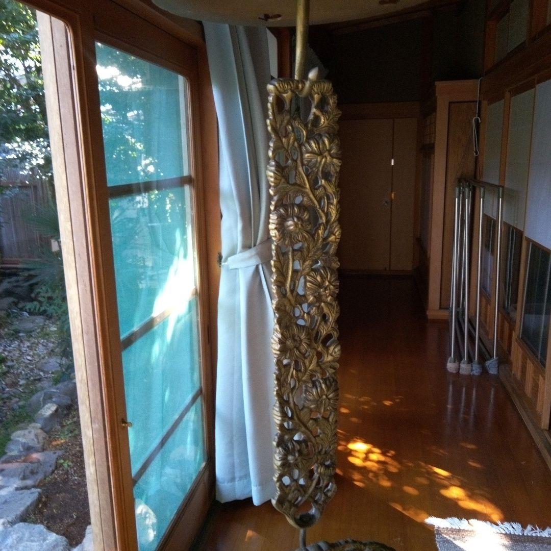 キャンドルホルダー　お灯明　ティーライトキャンドル　アンティーク　縦約５９センチ