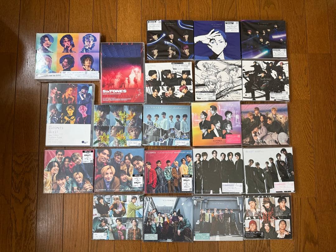 値下げ中！！SixTONES グッズ CD DVD まとめ売り