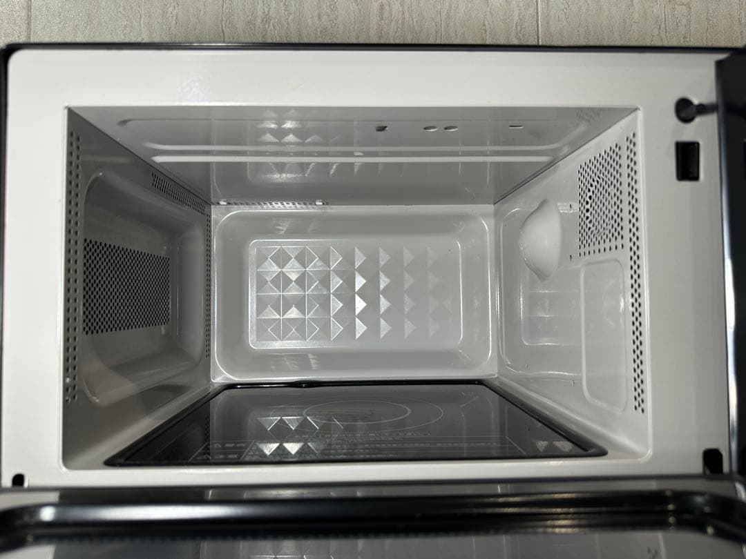 美品 Haier ヘルツフリー電子レンジ JM-FH18H ハイアール 家庭用