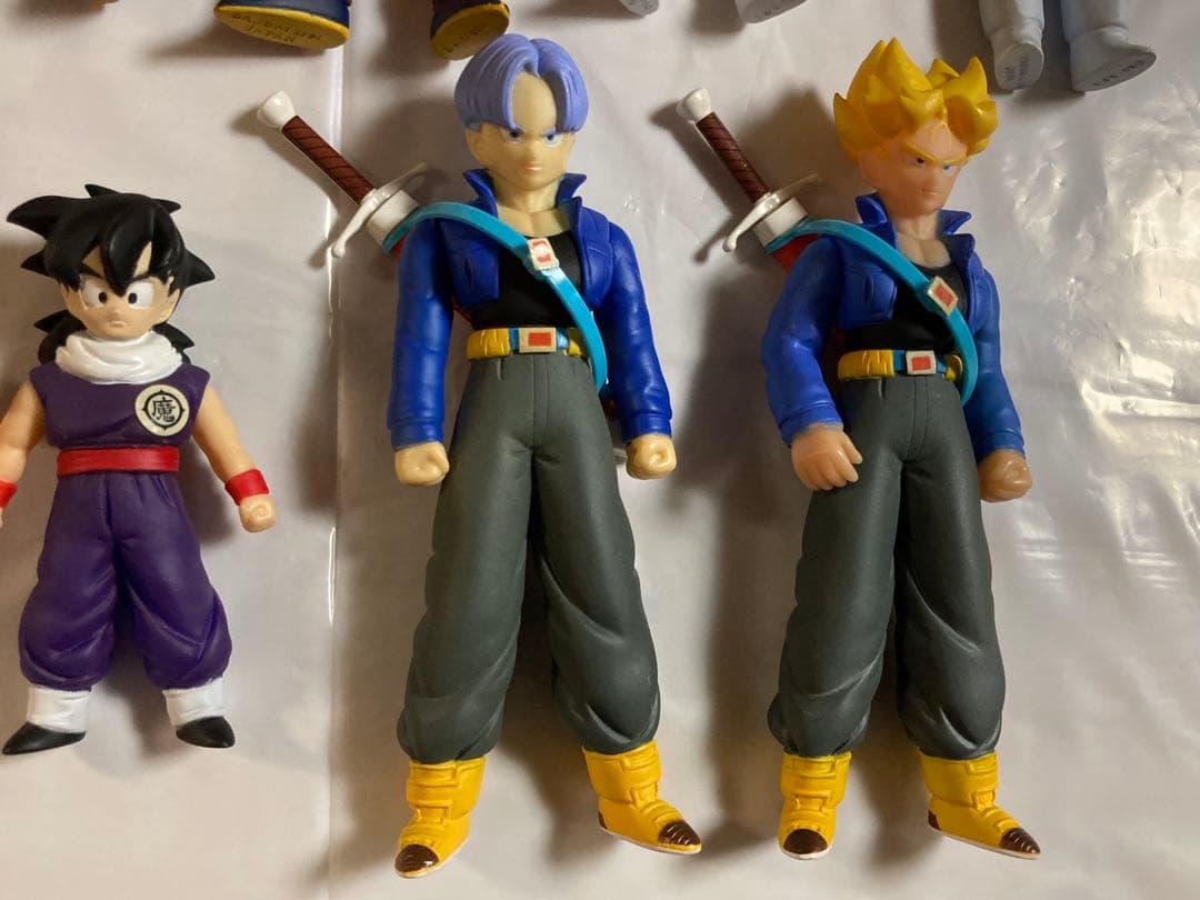 希少 ドラゴンボールZ スーパーバトルコレクション 9体セット① 当時物 ソフビ