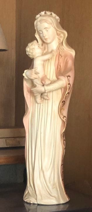 磁器人形　フィギュア　瀬戸ノベルティ　聖母子